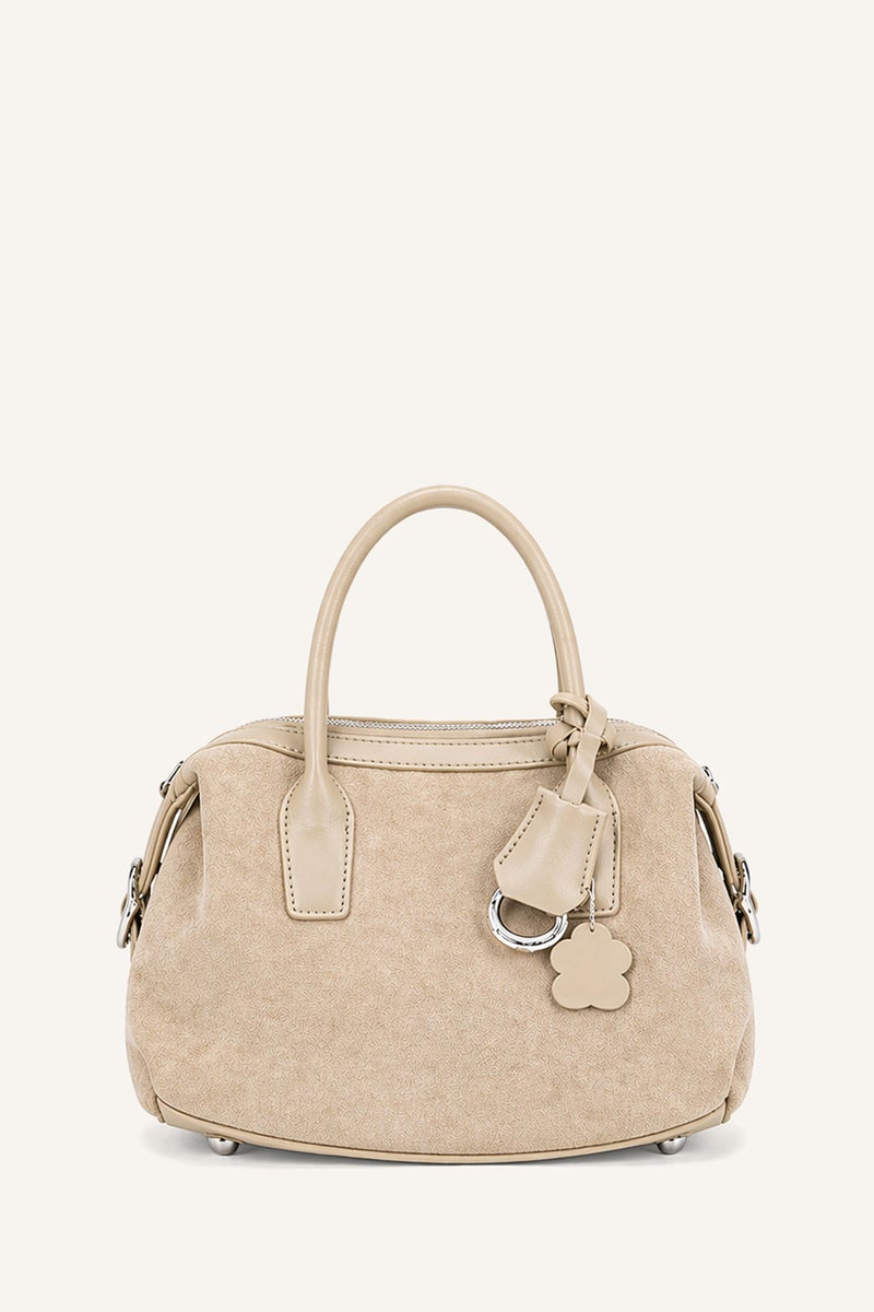 DeFacto Beige Woman Woman Suede Shoulder Bag Casual - Image 1
