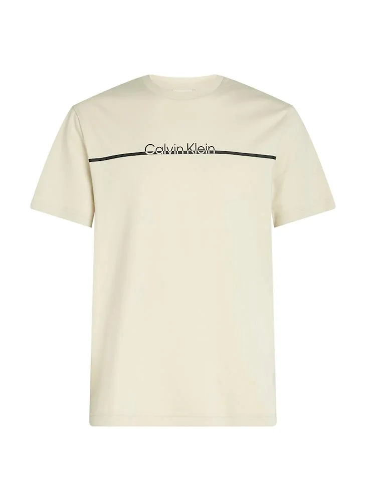 CALVIN KLEIN Logo Crew Neck T-Shirt