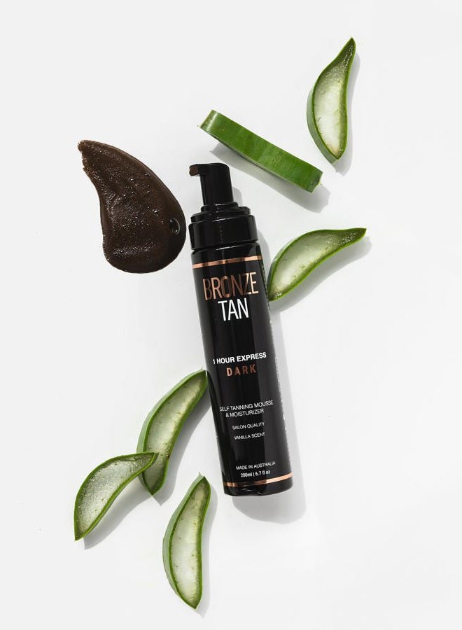 Existing Beauty Bronze Tan Dark Moisturizing Self Tanning Mousse and Sunless Tanner For Fair to Medium Skin Tones Salon Quality Vanilla Scented (200 ml/ 6.7 oz) - Image 5