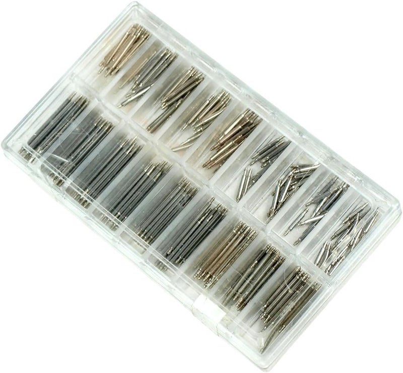 Horizon 360 PCS Stainless Steel Watch Band Spring Bars Strap Link Pins 8mm to 25mm - Image 3