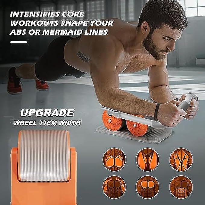 Davin Abdominal Roller With Elbow Support, Timing Screen And Phone Holder/Abdominal Roller With Elbow Support, Timing Screen And Phone Holder - Image 5