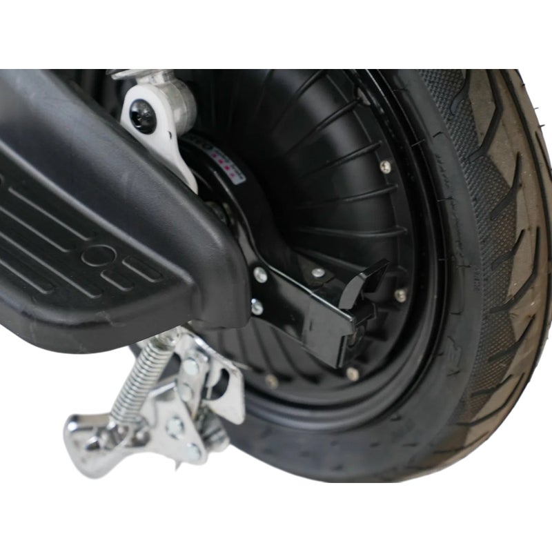 دريم لاند سكوتر كهربائي للركوب بإطار 14 انش 48 فولت 12 امبير 350 وات - أزرق - MDD-WS - Image 3