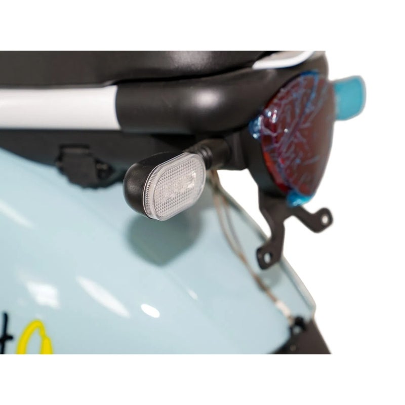 دريم لاند سكوتر كهربائي للركوب بإطار 14 انش 48 فولت 12 امبير 350 وات - أزرق - MDD-WS - Image 4