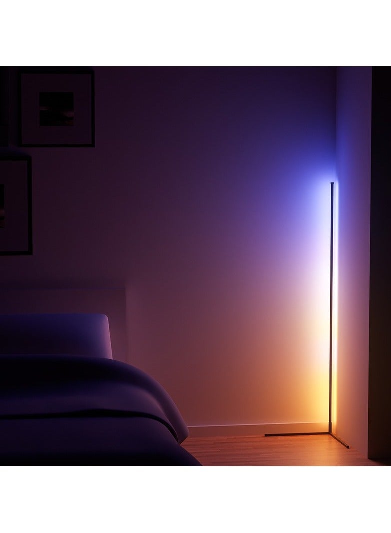 مصباح أرضي زاوية LED بجهاز تحكم عن بعد متعدد الألوان - Image 3