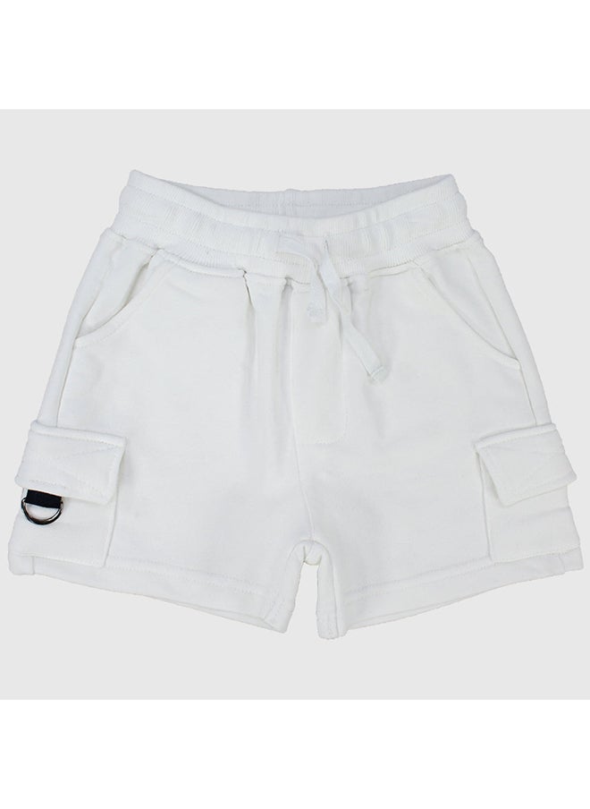 playmore - White Comfy Shorts - Image 1