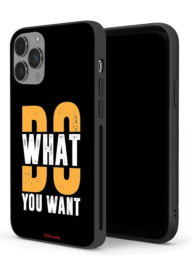 Tolwak Apple iPhone 14 Pro Protective Case Do What You Want - Image 1