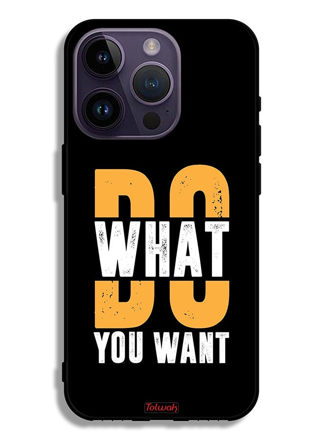 Tolwak Apple iPhone 14 Pro Protective Case Do What You Want - Image 2
