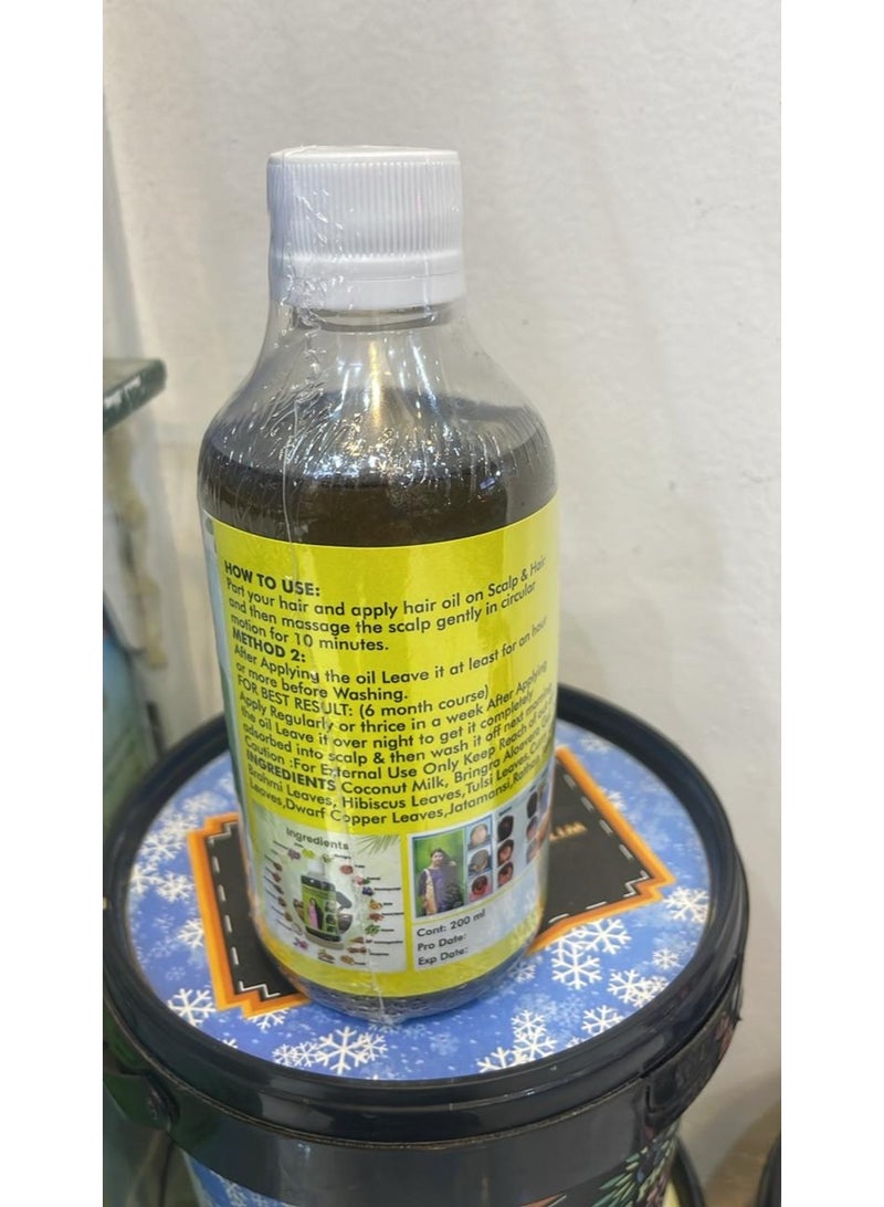 Adivasi Neelambari Ayurvedic Hair Care Adivasi Herbal Hair Oil Made By Pure Adivasi Ayurvedic Herbs, 200Ml - Image 2