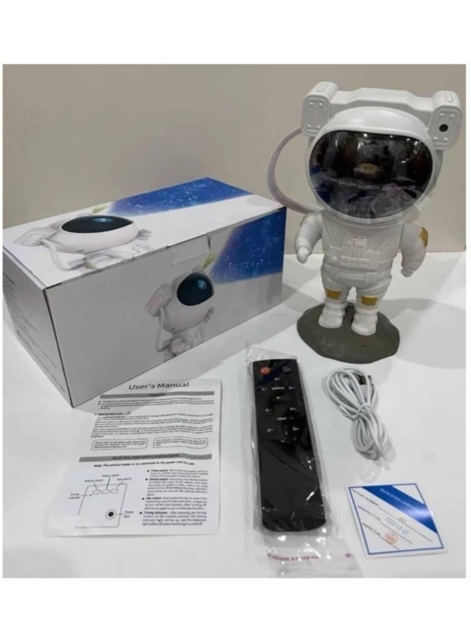 Astronaut Star Projector Galaxy Night Light - Kids Space lights LED Lamp with Remote Control Timer and Remote 360° Adjustable Design for Gaming Room Home Theater - Image 2