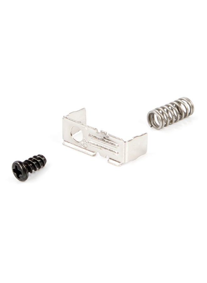 Metal Lock Buckle For Nintendo Switch Oled Card Buckle Slide Track Slide Spring Back Non-tight-Product Color:Lock Screw + Sheet Metal + Spring  - Image 1