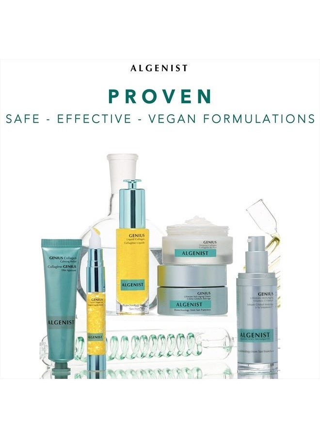 Algenist - Genius Liquid Collagen - Vegan, Plant-Based Collagen Dropper with Vitamin E & Omega 3, 6 & 9 - Active Anti-Aging Formula - Non-Comedogenic & Hypoallergenic Skincare (30ml / 1oz) - Image 1