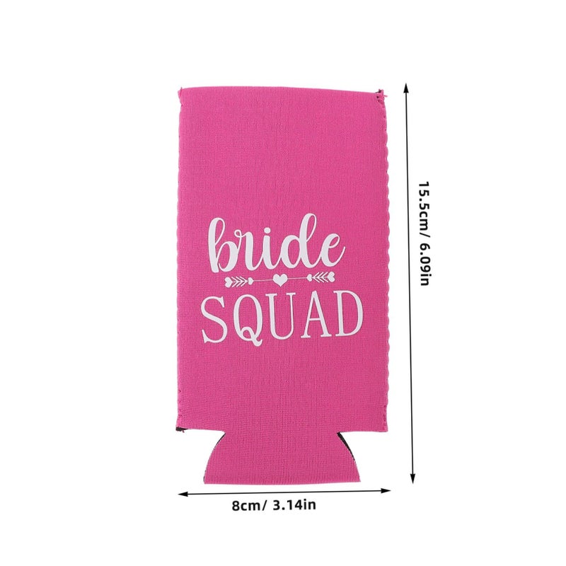 Reusable Wedding Drink Sleeves Stylish Red Cup Cooler For Bachelorette Party - Image 3