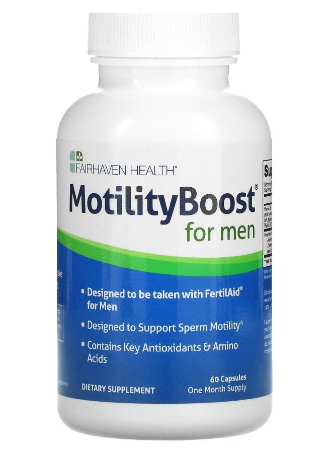 fairhaven health MotilityBoost for Men 60 Capsules