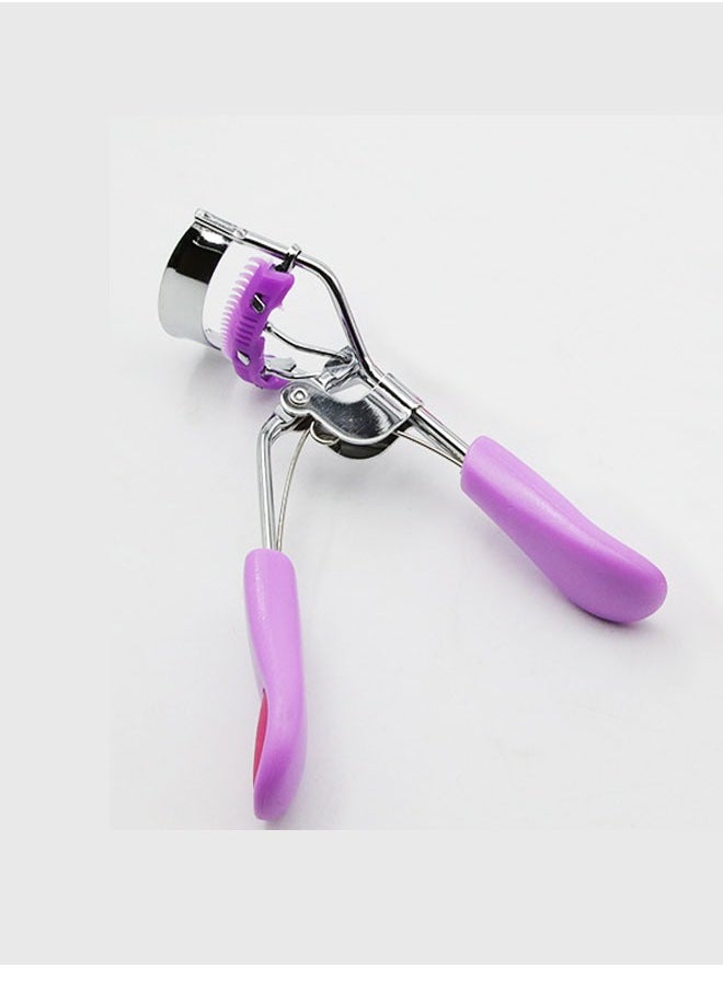 Makeup Eyelash Curler Purple/Pink,Eyelash Curlers with Comb, with Built-in Comb, Eyelashes Curler, The Professional Lash Tool