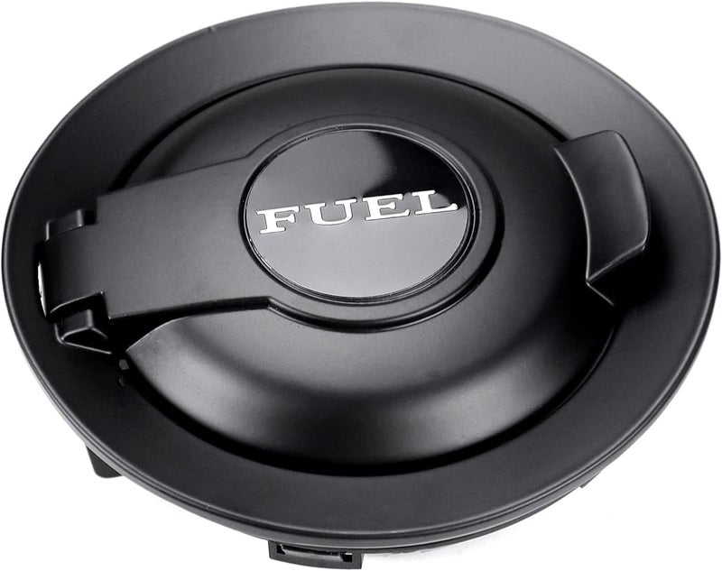 USTAR Fuel Filler Door Gas Tank Door Cover for Dodge Challenger (2008-2019) - Matte Black - Image 1