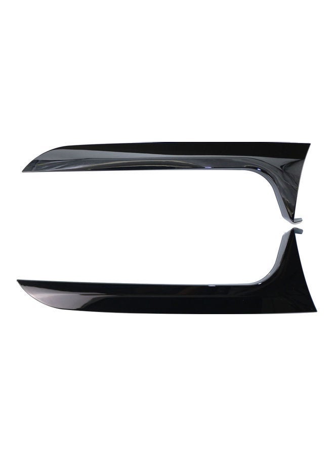 NIBEMINENT 2-Piece Car Rear Window Side Spoiler - Image 1