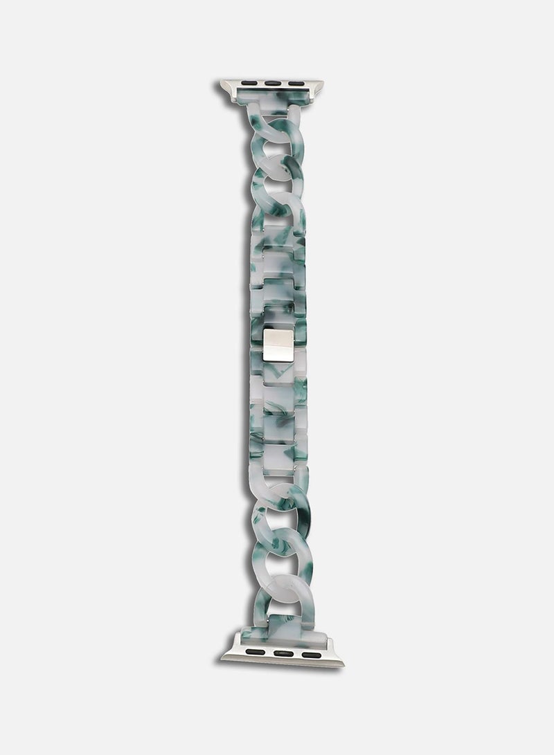Haute Sauce Textured Acrylic Apple Watch Strap For Women | 42mm/44mm/45mm - Image 5