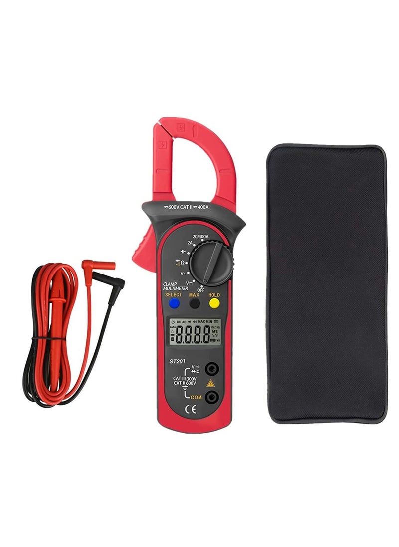 Halamine Multimeter Digital, Digital Clamp,Multimeter Digital Tester, 600V DC/AC Voltmeter, AC 400A Ammeter, 20MΩ Resistance Meter, Convenient and Portable Universal Meter  - Image 2