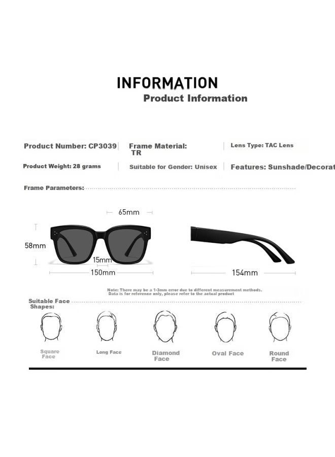 Gabelli Jiaboli , Hud Sungl, Polarized Lenses For Men, Driving Sungl, Uv Protection, Large Face - Image 5