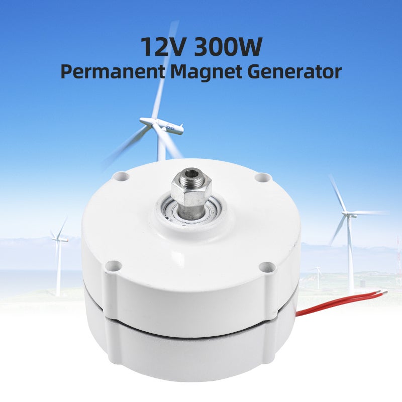 Permanent Magnet Generator 12V 300W 750rpm - High Efficiency Brushless 3 Phase Generator for Off-Grid Residential Commercial DIY Projects - Image 3