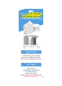 Dewbell [DEWBELL] Premium Water Purification Kit Refill Filter (3pcs/1set), Made in Korea  - Image 3