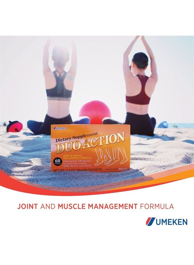 umeken Duo Action, 1 Month Supply. 60 Packets. - Image 2