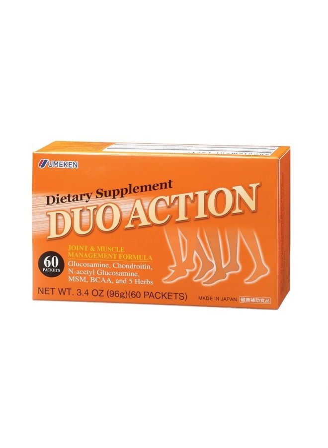 umeken Duo Action, 1 Month Supply. 60 Packets. - Image 1