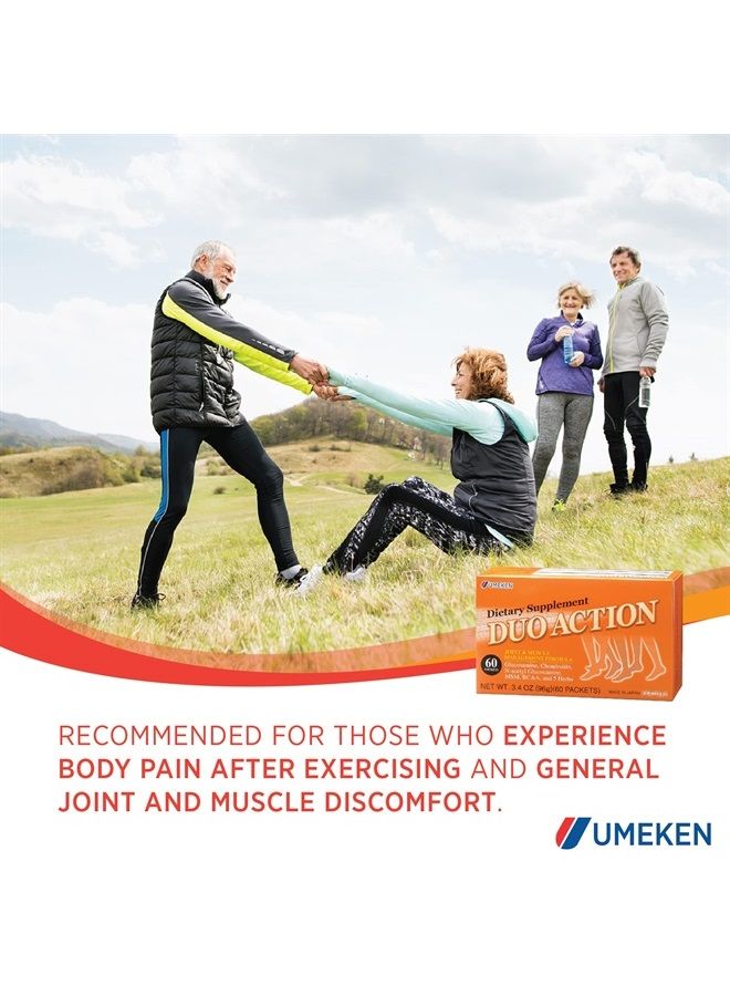 umeken Duo Action, 1 Month Supply. 60 Packets. - Image 4