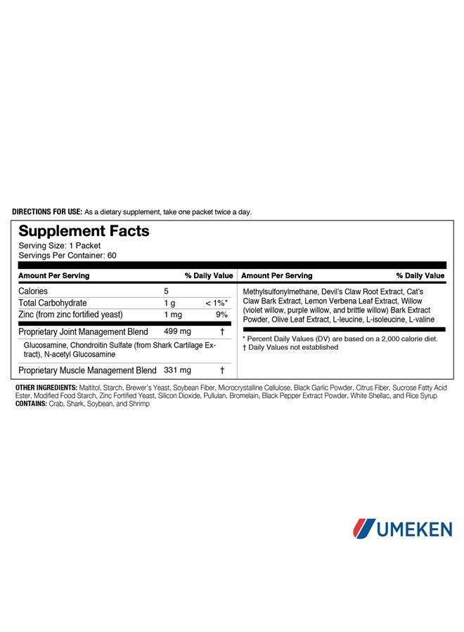 umeken Duo Action, 1 Month Supply. 60 Packets. - Image 5