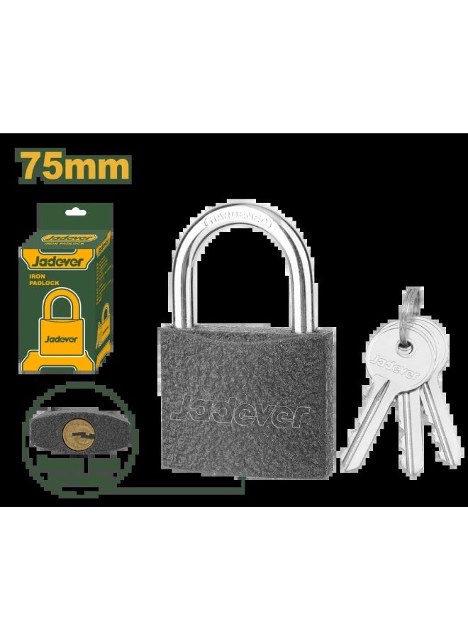 Jadever jadeverLong shackle
iron padlock JDPD5575 
