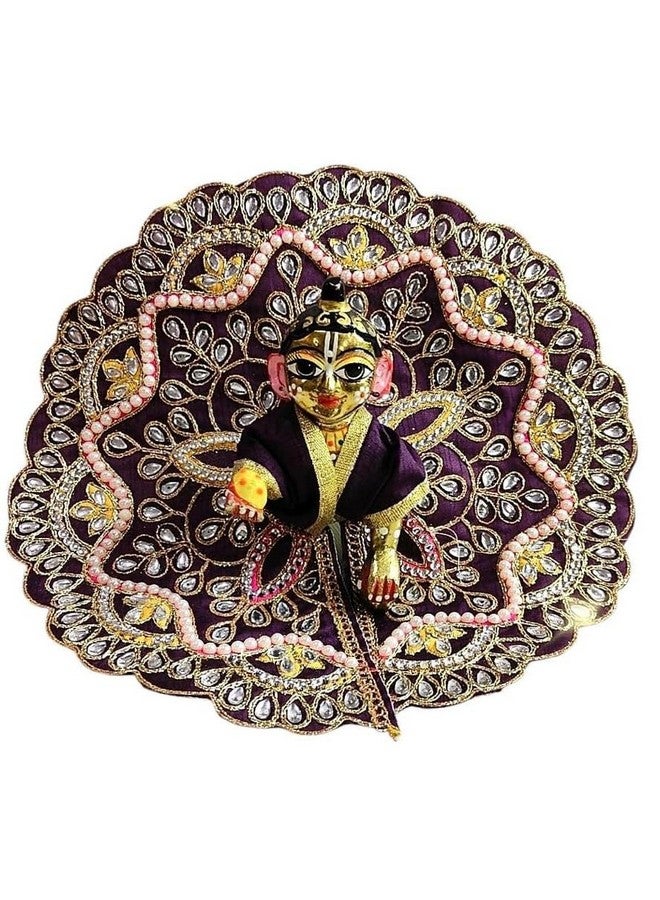 Partish Laddu Gopal Dress Size 1 l Ladoo Gopal Dress l Kanha Ji Dress (Set of 6 Poshak) Size 0 1 2 3 4 5 6 - Image 3