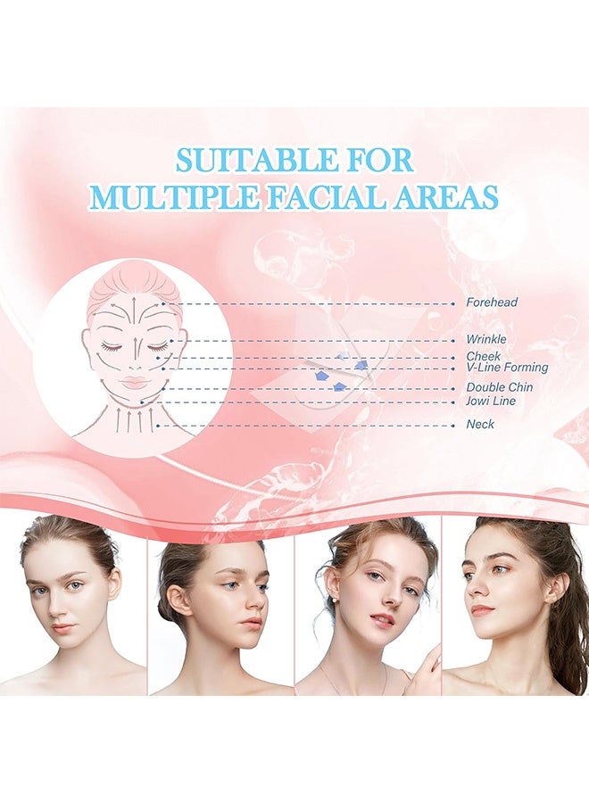 Jaysuing 120 Pcs Face Lifting Patch Invisible Stretchable Facial Tape  for Double Chin Eyes Skin Facial Wrinkles Double Chin - Image 3