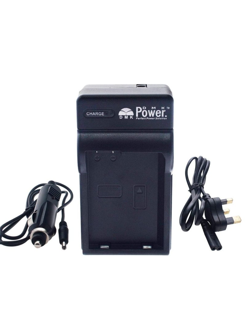 DMK Power شاحن بطارية DMK Power NB-4L TC600C متوافق مع كاميرات كانون IXUS80 100IS 110IS 115 120 130 220HS وغيرها - Image 1