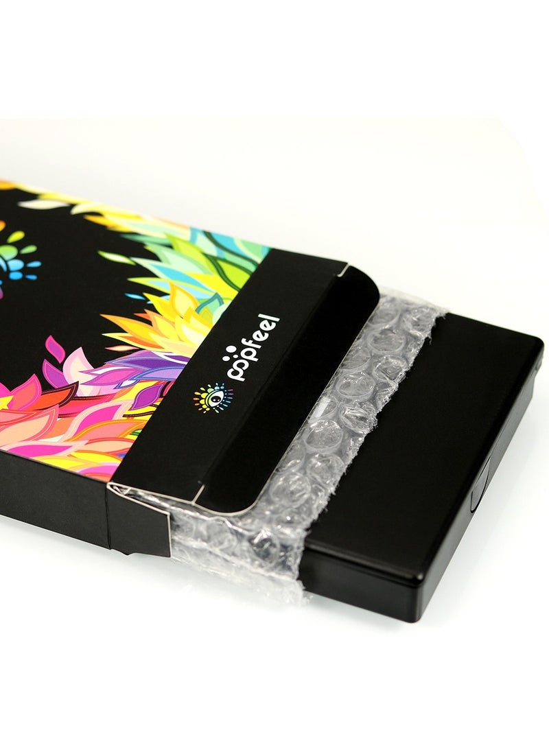 popfeel 120 Vivid Colors Mini Eyeshadow Palette Matte and Shimmer - Professional 3 Layers Bright and Warm Colorful Eye Shadow Palette Makeup Set  - Image 2