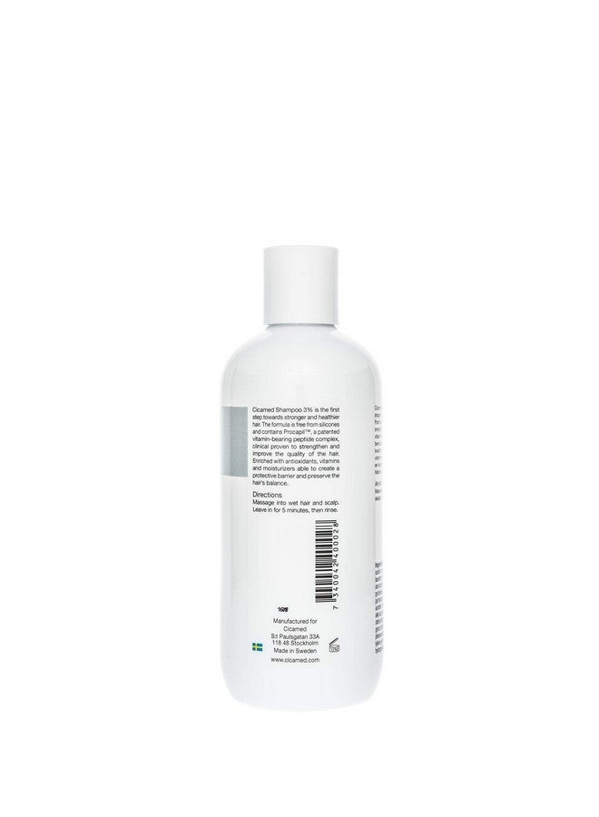 Cicamed Hair Loss Treatment Kit - Shampoo & Conditioner with Procapil, Vitamin B5, & Wheat Protein for Stronger, Healthier Hair - Silicone & Sulfate Free - Image 4
