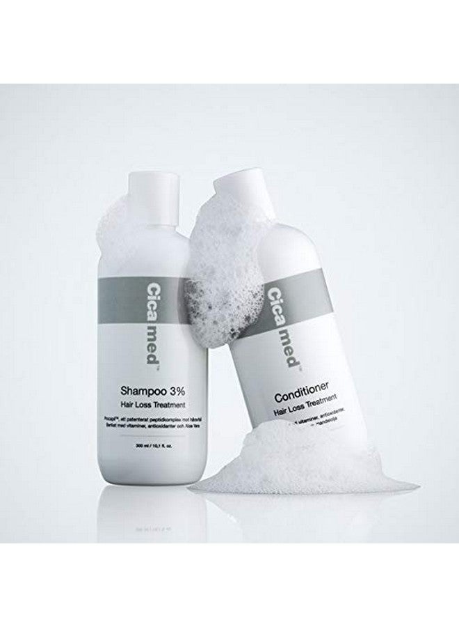 Cicamed Hair Loss Treatment Kit - Shampoo & Conditioner with Procapil, Vitamin B5, & Wheat Protein for Stronger, Healthier Hair - Silicone & Sulfate Free - Image 3