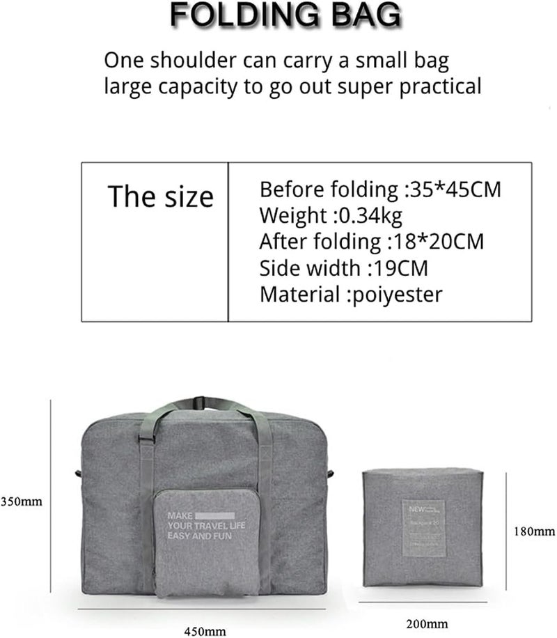 Wander Agio Mens Light Gym Clothes Organizer Luggage Suitcase Home Suit Storage Portable Foldable Travel Bag Dark Yellow 4 - Image 2