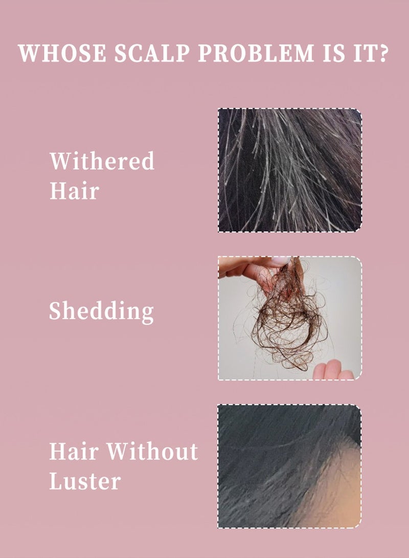 wachinas Collagen Hair Treatment Deep Repair Conditioning Argan Oil Collagen Hair Mask Essence for Dry Damaged Hair All Hair Types 16.90 oz 500ml - Image 3