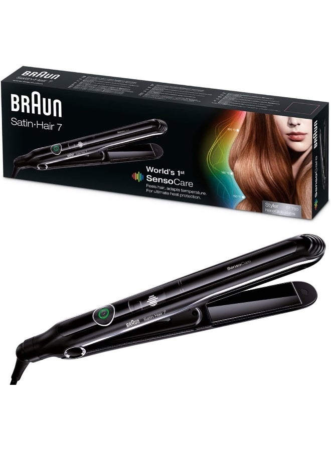 BRAUN Senso Care Hair Styler ST780 With Automatic Temperature Adaptation Black - Image 3
