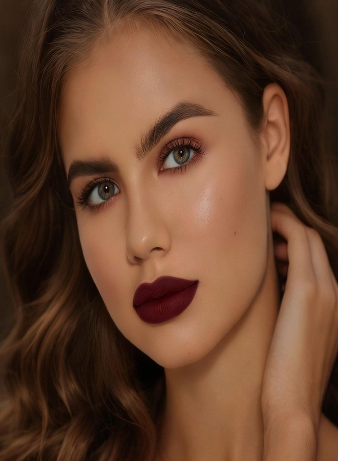 Depuplum أحمر شفاه ديبوبلوم بني مطفي للنساء، لون يدوم طويلاً - Image 3