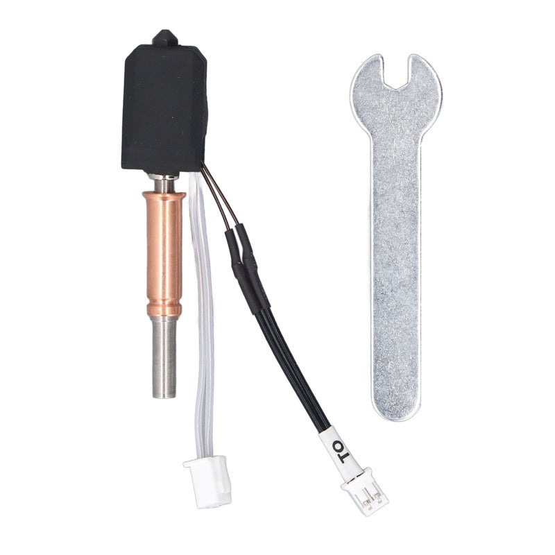 Ceramic Hot End Kit 0.4mm Hardened Steel Nozzle High Temperature Heating up to 400℃ - High Accuracy Thermistor Upgrade Hotend Kit for Kobra 3 Combo 3D Printer - Image 1