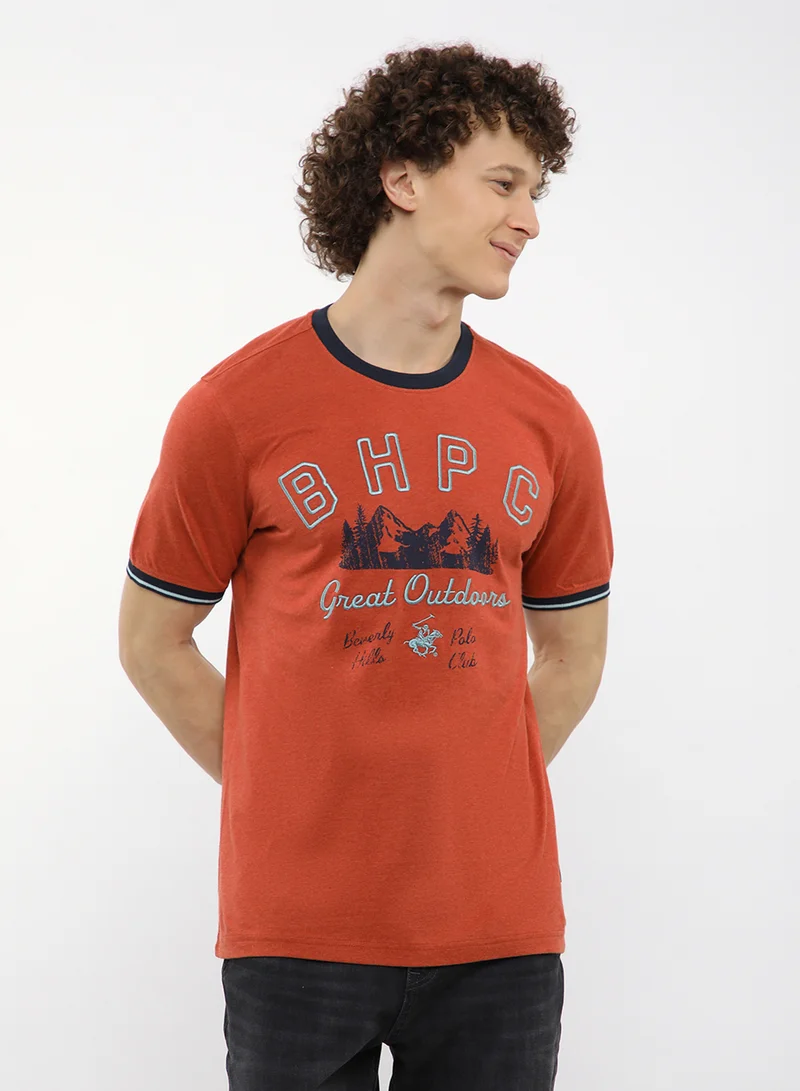 Graphic Crew Neck T-Shirt