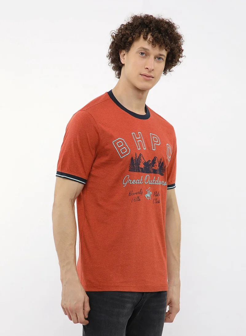 Graphic Crew Neck T-Shirt