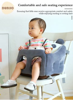 DUNISO Baby Sofa Booster Chair, Comfortable Plush Cartoon Panda Chair,Kids Sofa Support Seat Learning Sitting,Infant Safe Sitting Chair, Learning to Sit Comfortable Plush Infant Seats,Baby Sitting Chair for Newborn 3-16 Months  - Image 3