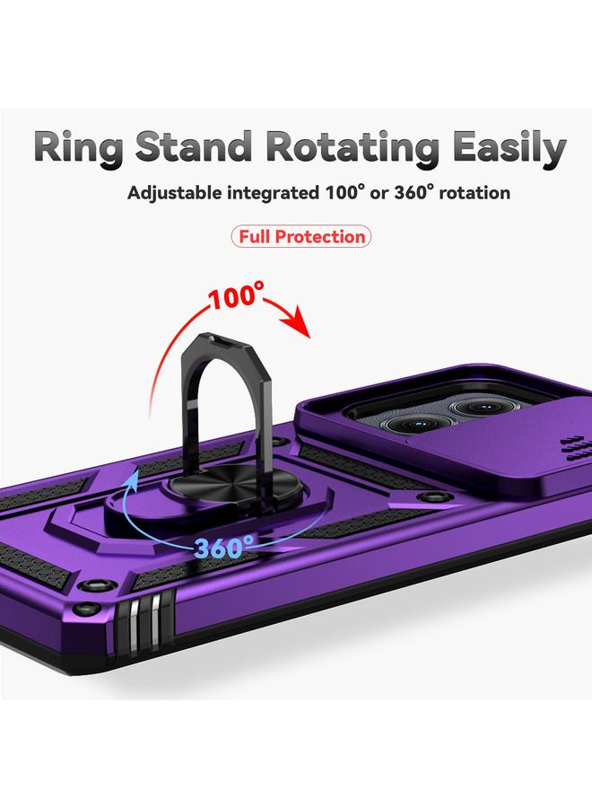 S-TOP Case For Motorola Edge 5G 2024 Sliding Camshield Holder Phone Case - Image 5