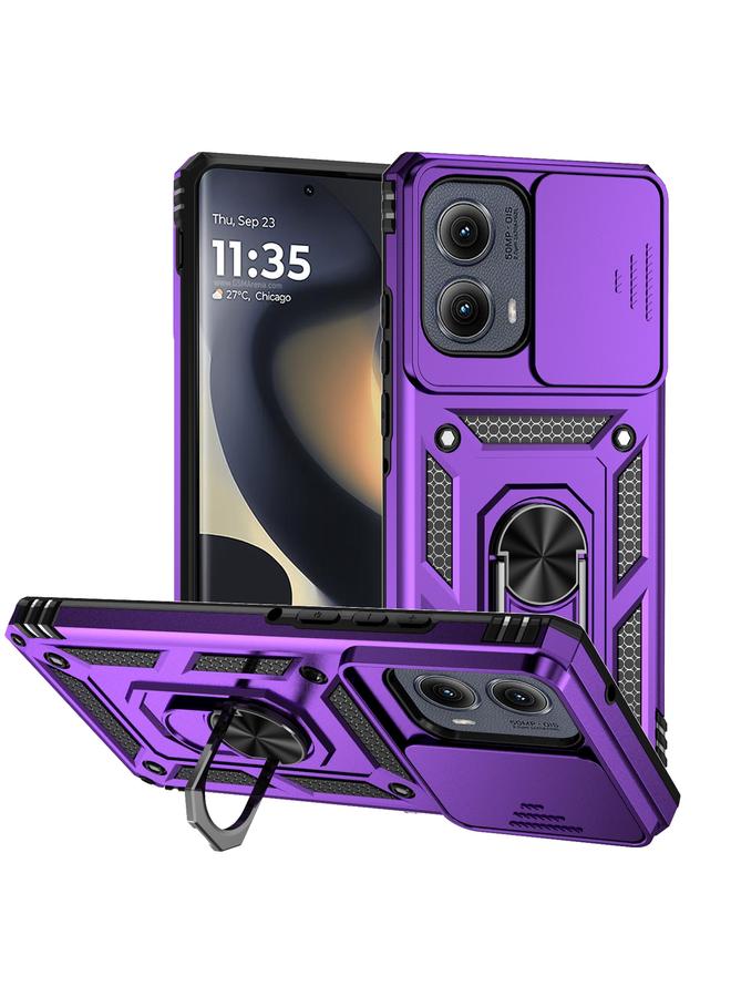 S-TOP Case For Motorola Edge 5G 2024 Sliding Camshield Holder Phone Case - Image 1