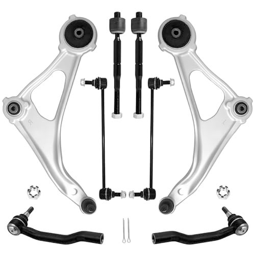 Cplbrb Front Lower Control Arm Kit Fits 2014-2018 Nissan Altima,2013 Nissan Altima 4 Door Models,2016-2019 Maxima,w/Ball Joint 2 Sway Bar Link 4 Outer & Inner Tie Rod End - Image 1