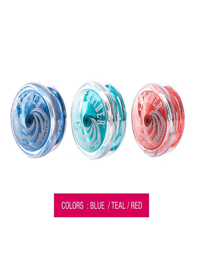 Yomega Raider - Professional Responsive Ball Bearing Yoyo, Great for Kids, Beginners and for Advanced String Yo-Yo Tricks and Looping Play. + Extra 2 Strings & 3 Month Warranty (Light Blue) - Image 5