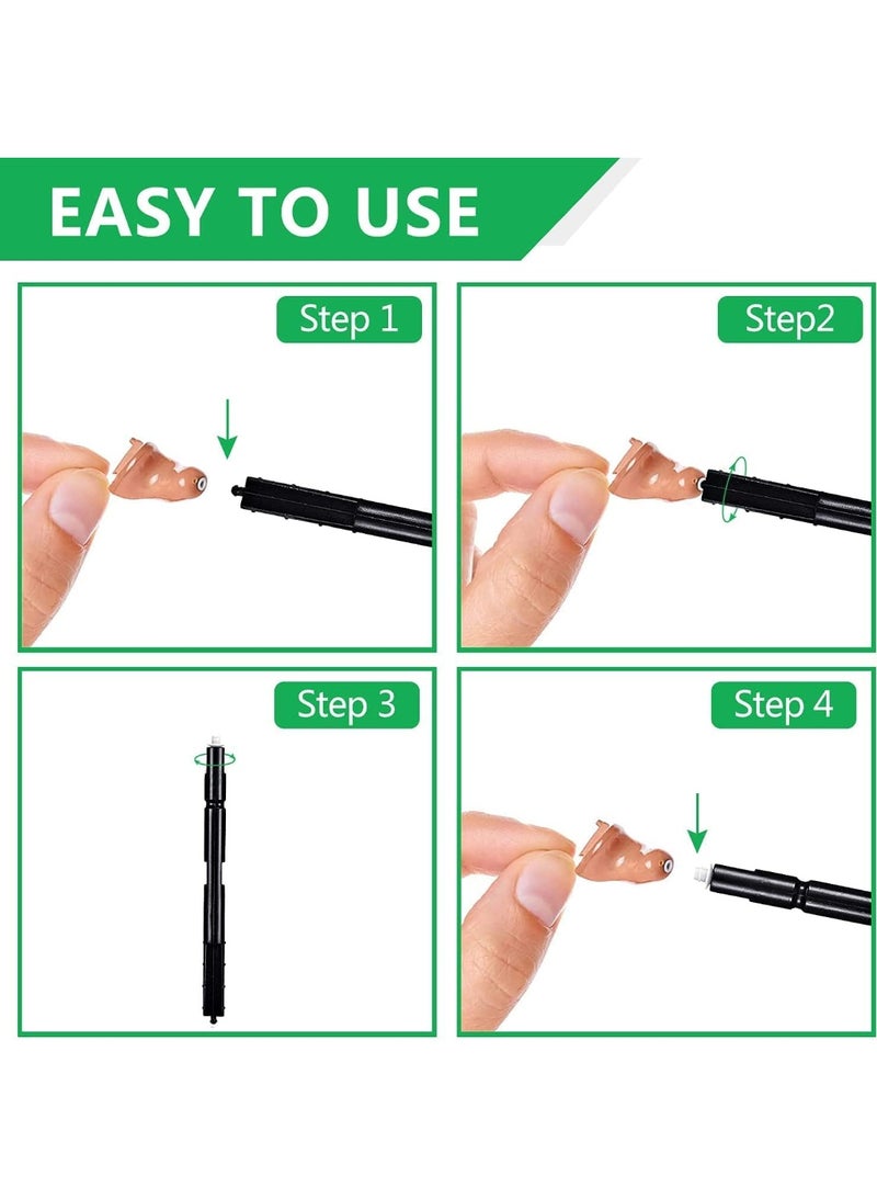 Ru syanl Wax Guard Filters for Hearing Aid - Hearing Aid Wax Filters for Phonak Resound Widex and Unitron - Professional Hearing Aid Accessories 4 Pack  - Image 4