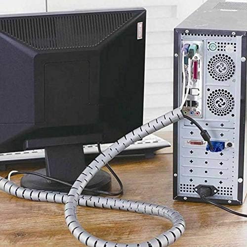 MX Cable Zipper Wire Organizer Cable Management Cover Wire Zipper Cable Cover for Wire Cable Protector for PC, Office, TV, Gaming Console, Internet, Industrial Use(34 mm/Length - 1.5 Meter) - Image 2